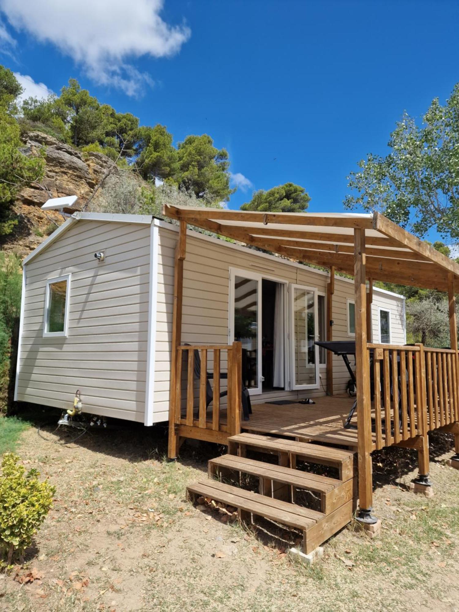 Mobilhome Clim Tele La Falaise 4 Etoiles Narbonne Exterior photo