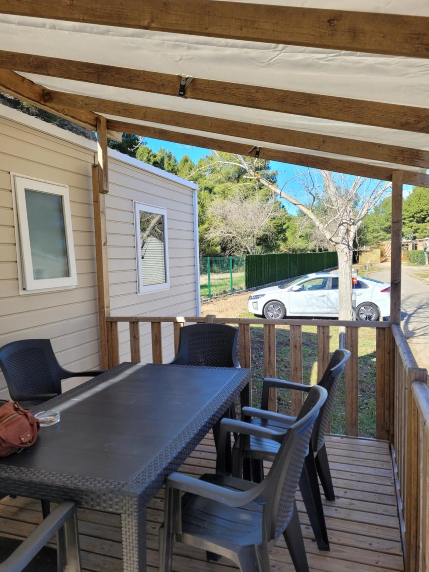 Mobilhome Clim Tele La Falaise 4 Etoiles Narbonne Exterior photo