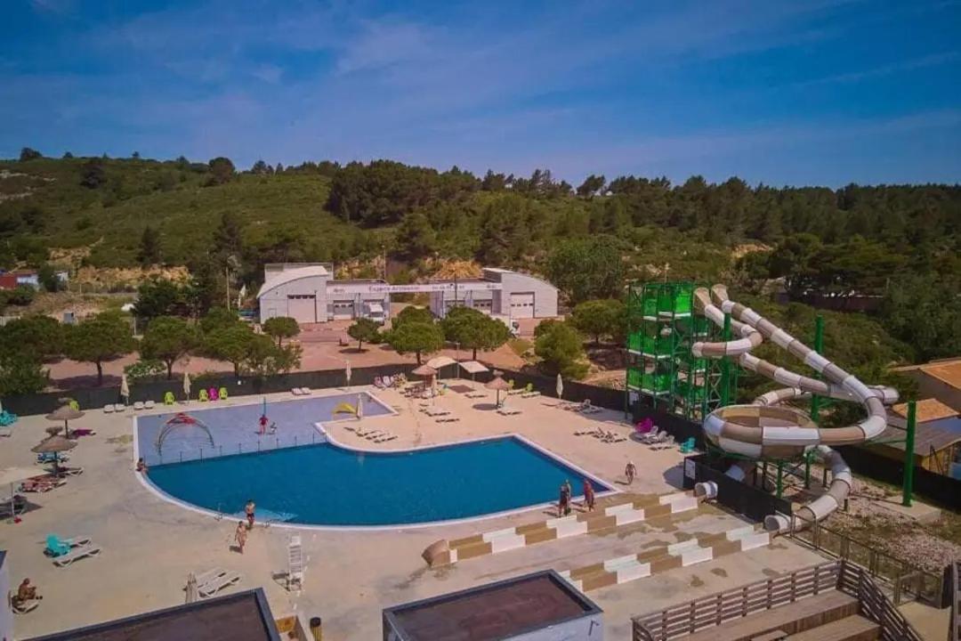 Mobilhome Clim Tele La Falaise 4 Etoiles Narbonne Exterior photo
